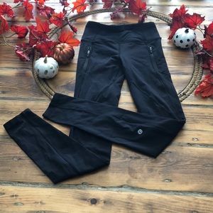 Lululemon zipper pocket leggings